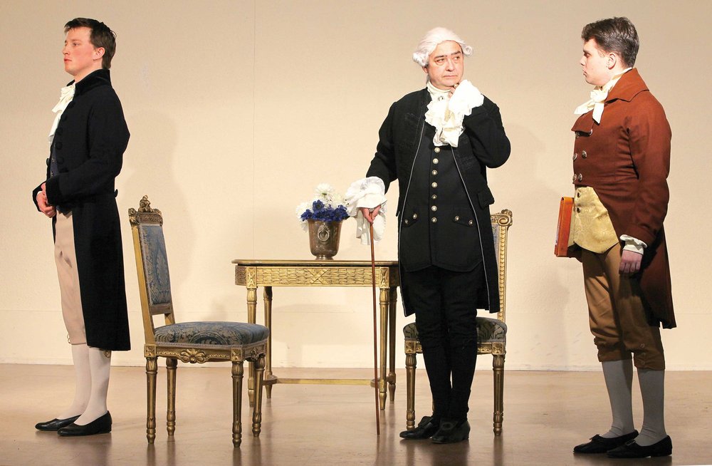 Der junge Goethe und die Herzogin Anna Amalia