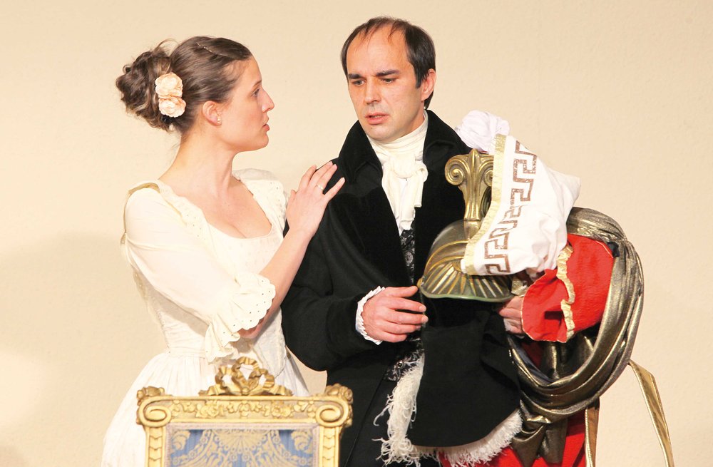 Der junge Goethe und die Herzogin Anna Amalia