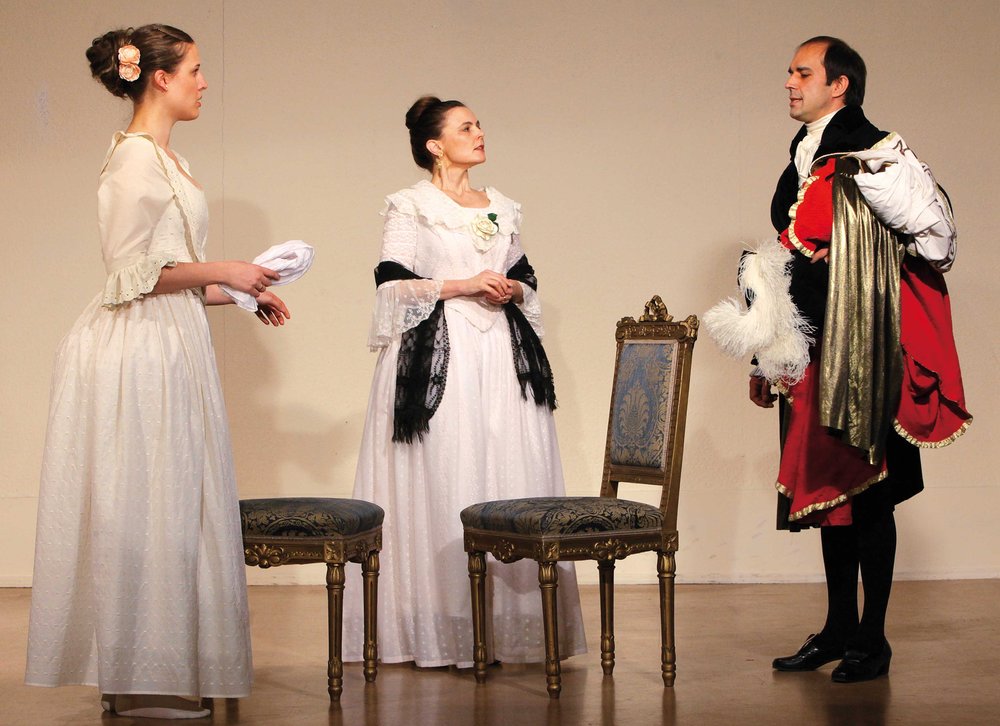 Der junge Goethe und die Herzogin Anna Amalia