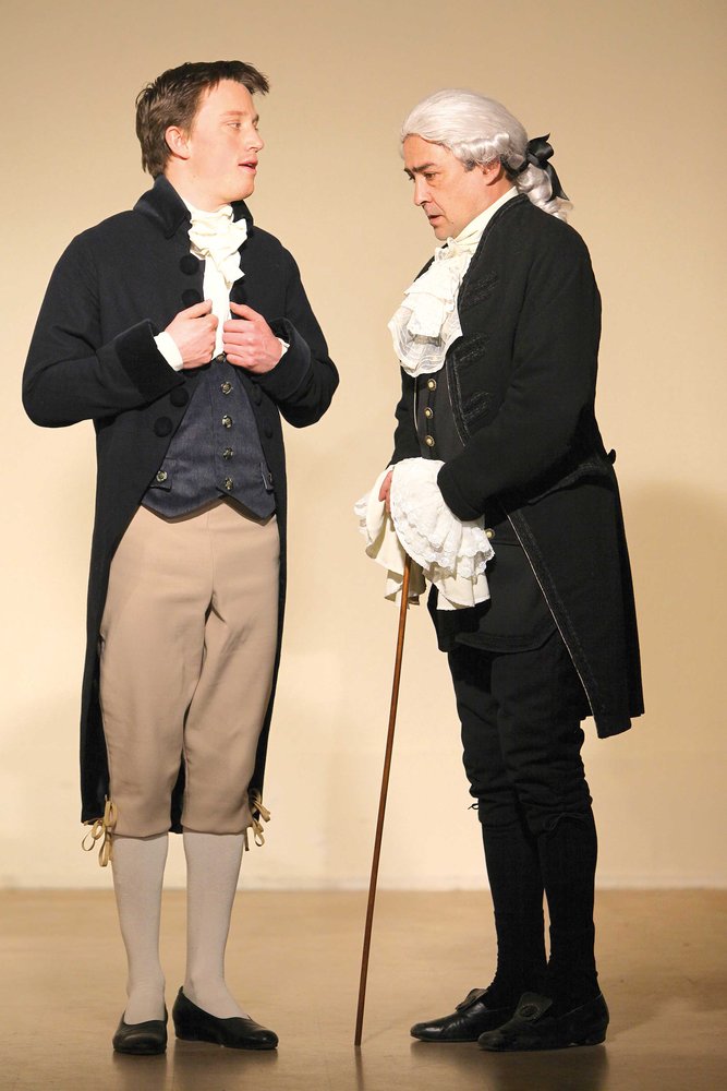 Der junge Goethe und die Herzogin Anna Amalia