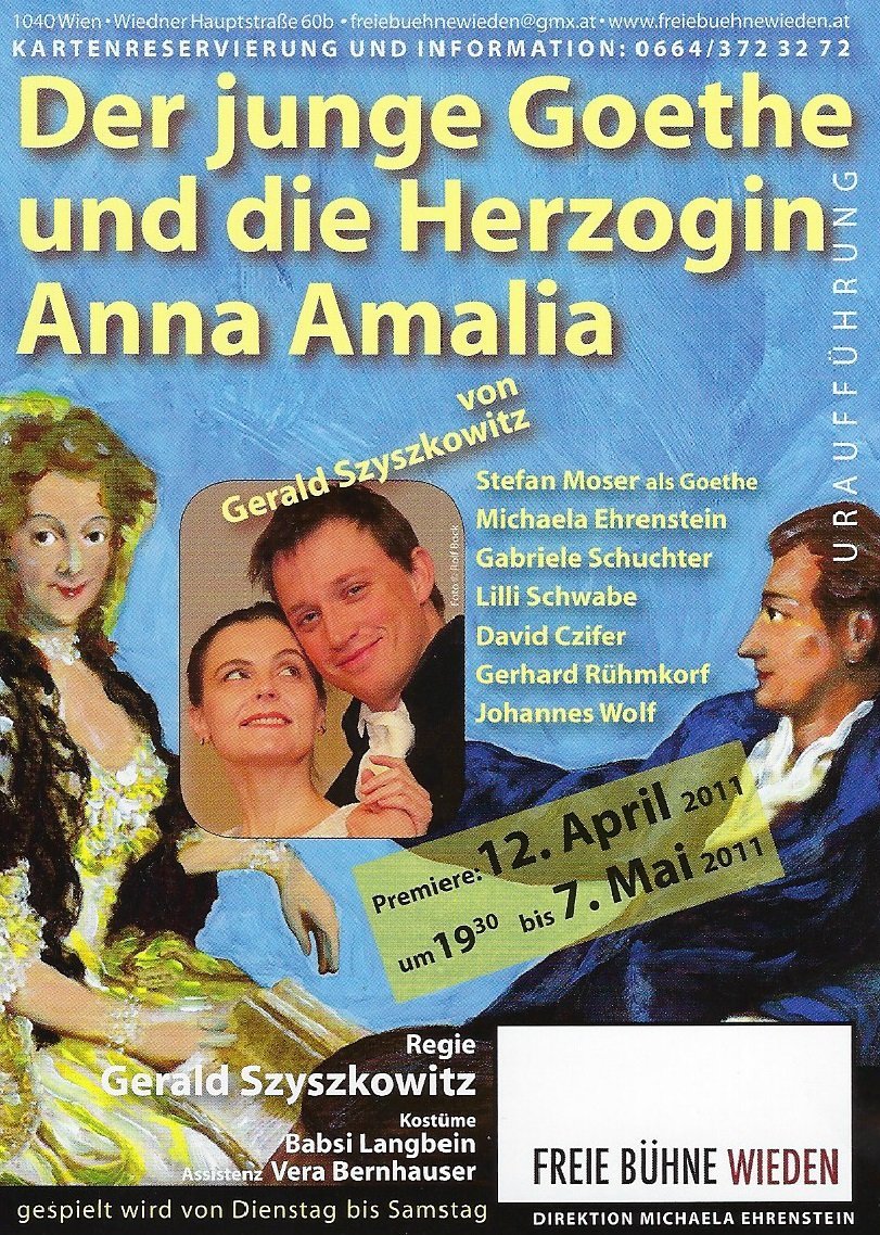 Der junge Goethe und die Herzogin Anna Amalia