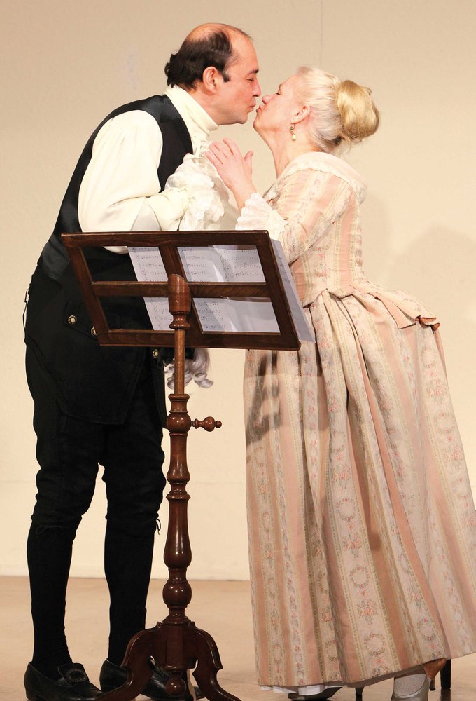 Der junge Goethe und die Herzogin Anna Amalia