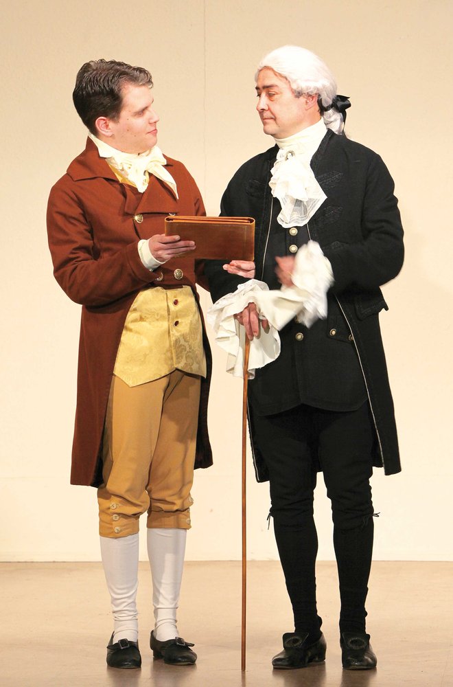 Der junge Goethe und die Herzogin Anna Amalia